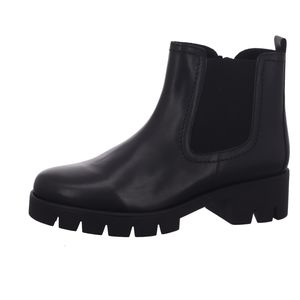 Gabor Shoes Chelsea Boot - Schwarz Glattleder Größe: 38 Normal