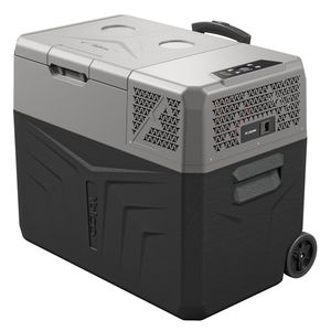 Yolco BX40 Grey Elektrische Kompressor-Kühlbox, App Steuerung per Bluetooth, 12/24 V und 230 V, für Auto, LKW, Boot, Camping Kühlschrank