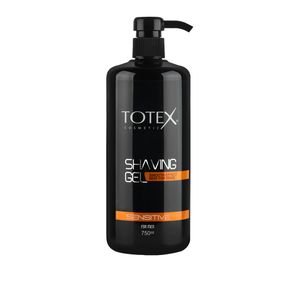 TOTEX ® Sensitive Rasiergel 750 ml - Rasurgel Orange - erfrischend - Shaving Gel für Perfekte Rasur ohne Schaum mit leichten und angenehmen Duft - offizieller Händler von AhsenKosmetik
