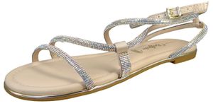 Buffalo Damen  Sandalen Capri Glam 1601267 Creme