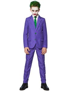 Mr. Joker-Kostüm für Kinder Suitmeister violett-grün