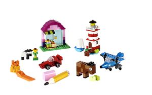 LEGO 10692 Classic Bausteine-Set, buntes Kinderspielzeug ab 4 Jahren mit Aufbewahrungsbox, kreative Geschenkidee für Mädchen und Jungen, Geschenkset