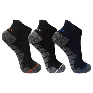 Texemp | 6 Paar Sneaker Thermo Socken Herren - Damen Sportsocken Baumwolle Socks Kurzsocken Halbsocken Quarter | Farbmix | 39-42