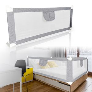 Yakimz 200 cm Bed Rail Detská posteľ Guard Výškovo nastaviteľná postieľka Rail pre rodinnú posteľ a postieľku Fall Out Protection pre posteľ