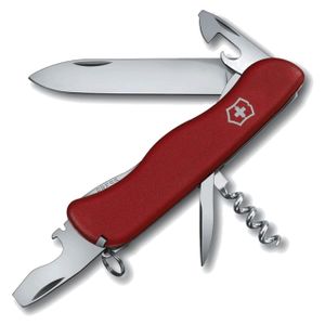 Victorinox Picknicker Taschenmesser mit 11 Funktionen in rot Rot