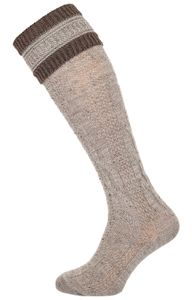 Kniestrumpf CS583 grau braun Größe: 4 (47-48)