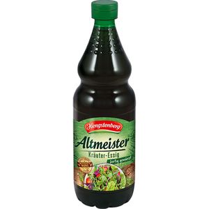 Hengstenberg Altmeister Kräuter Essig in der PET Flasche 750ml