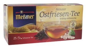 Meßmer echter Ostfriesen Tee kräftig und vollmundig 25 Teebeutel