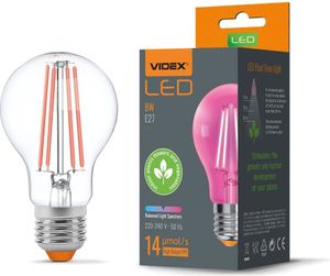 LED žiarovka pre pestovanie a rast rastlín | 8W E27 A60 LED žiarovka pre pestovanie a rast rastlín | 8W E27 A60