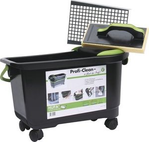ProfiClean Fliesen-Waschset Hufa Spezial 9449 inkl. Wascheimer, Fliesenwaschbrett und Bodensieb