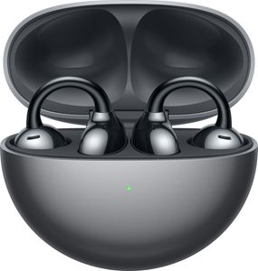 Huawei FreeClip Kopfhörer Schwarz mit Doppelmagnettreiber, kabellos