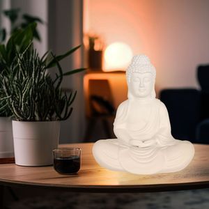 Anne Lighting - stolová lampa - Jazz - biela - keramika - E14 - 3107W