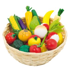 goki 51660 Obst und Gemüse, mehrfarbig (1 Set)