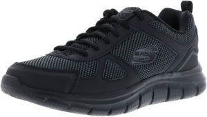SKECHERS 52630/BBK Track-Bucolo Herren Sneaker schwarz, Größe:42, Farbe:Schwarz
