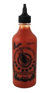 [ 455ml ] FLYING GOOSE Sriracha Hot Chilli BLACKOUT Sauce / EXTREMELY HOT Chilisauce