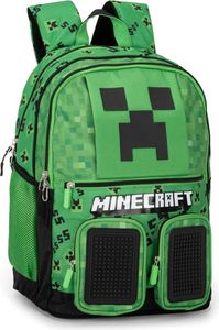 Minecraft Pixels Schulrucksack mit den Maßen 36 x 47 x 23 cm