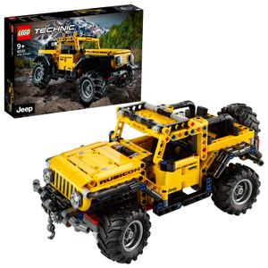 LEGO Technic 42122 Jeep Wrangler; poutavá stavebnice pro děti, které zbožňují silná vozidla (665 dílků)
