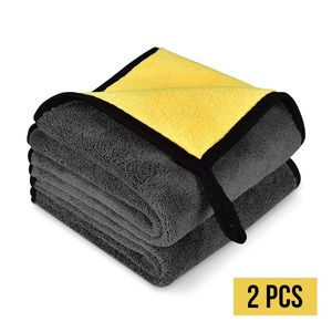 Mikrofaser-Autohandtuch, Auto-Trocknungstuch, Auto-Reinigung, 2 Stück, 30 x 30 cm - Towely