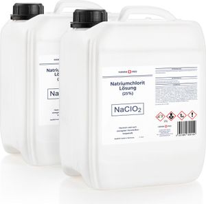 HANSE PRO Natriumchlorit Lösung (25%), 5 Liter, Verpackungseinheit:2er-Set