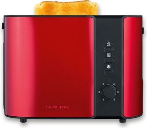Toaster 2 Scheiben SEVERIN AT 2217 Brötchen-Röstaufsatz Rot ca. 800 W AT 2217 aus Kunststoff, metallicrot Toaster Toaster Toaster 2 Scheiben Toaster Mit Brötchenaufsatz Toaster Edelstahl