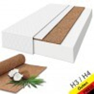 Matratze Kaltschaum Kokos 12cm H4 / H3 Premium 180cm Länge, Größe:80x180 Matratze Kaltschaum Kokos 12cm H4 / H3 Premium 180cm Länge, Größe:80x180