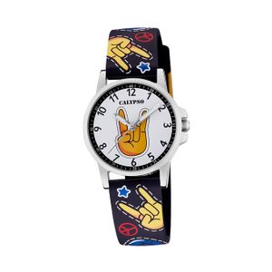 Calypso Kunststoff Kinder Uhr K5790/6 Analog Outdoor Armbanduhr schwarz D2UK5790/6