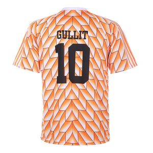 EURO 88 Trikot Gullit 1988 - Orange - Niederlande - Kinder und Erwachsene - L