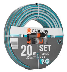 GARDENA Classic-Schlauch 1/2 - 20m mit Systemteilen 18008-20