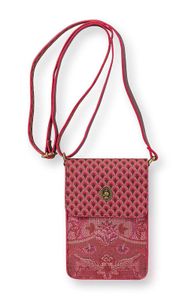 Pip Studio Phone Bag Kyoto Festival Dark Pink 13x20x4.7cm AL