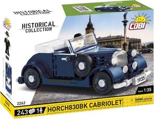 Cobi 2262 - Stavební hračky - Druhá světová válka: 1935 HORCH 930 Cabriolet