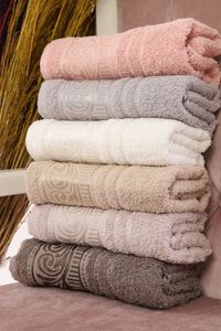 Handtücher 6-er Set Handtuch  Komfort und Stil