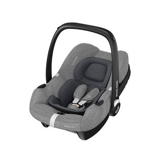 Maxi-Cosi CabrioFix i-Size, Federleichte Babyschale (nur 3,2kg), Kindersitz inkl. Sonnenverdeck und Neugeborenen Einlage, 0-12 kg, Select Grey