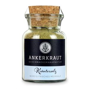 Ankerkraut Kräutersalz würzig frisches Meersalz Korkenglas 100g