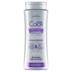 JOANNA Ultra Color Silver Shampoo für blondes, aufgehelltes und graues Haar 400ml