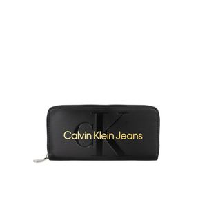 CALVIN KLEIN JEANS Dámská polyuretanová peněženka Yellow GR76659 - Velikost: One Size Only