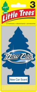 Osviežovač vzduchu do auta Little Trees s vôňou vianočného stromčeka Newcar 3PAK