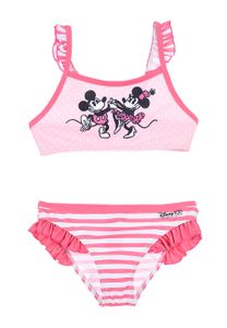 Minnie Mouse 100 Jahre Retro Bikini Bade-Set Badeanzug Bademode, Größe Kids:104