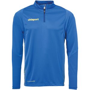 uhlsport Score 1/4-Zip Top Sweatshirt azurblau/limonengelb 140