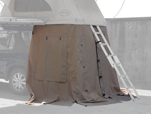Prime Tech Vorzelt zum Autodachzelt Wasteland beige, 140x120x200cm