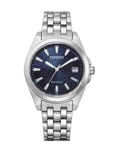 Citizen Damen Eco-Drive Armbanduhr aus Edelstahl Sport -  EO1210-83L
