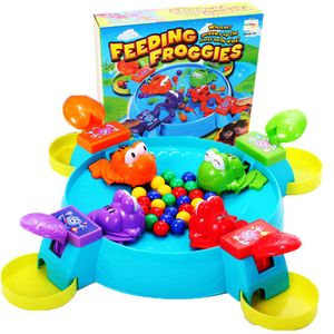 Malplay Geschicklichkeitsspiel " Hungrige Frösche"  Wie Hungrige Hippos Für 2-4 Spieler Partyspiel Für Kinder Ab 3 Jahren, Erwachsene, Familien Und Freunde,