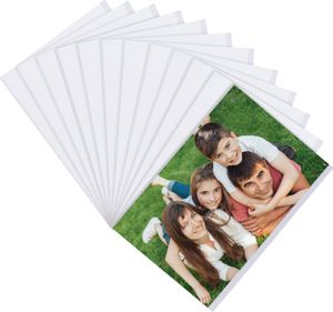 BELLE VOUS 12er Pack Magnet Bilderrahmen - 10x15cm Magnetrahmen Set - 12er Set Magnetische Bilderrahmen - 12x Bilderrahmen magnetisch - 12 Fotomagnete