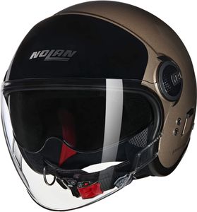 Nolan N21 Visor 06 Verniciatura Speciale Jethelm, schwarz/sand, M (58)