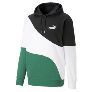 Puma Kapuzenpullover Power Cat Hoodie für Herren, Größe:XXL, Farbe:Grün