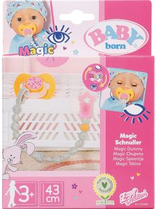Zapf Creation Spielwaren BABY born® Magic Schnuller & Kette, 43 cm, 2-fach sortiert Puppenzubehör Puppen Zubehör füllungkalender akalenderfuell