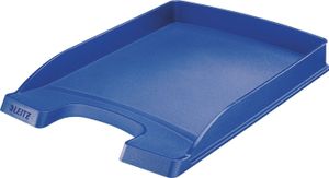 Odkladač na dokumenty A4 Leitz Slim Plus, pevný plast, modrý