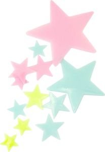 Oblique Unique 10 Leuchtsterne Sticker Stern Aufkleber leuchtend Wandsticker bunt Oblique Unique 10 Leuchtsterne Sticker Stern Aufkleber leuchtend Wandsticker bunt