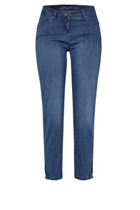 Toni Dress Damen Jeans Perfect Shape Zip 7/8 blue used  46