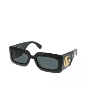 Gucci GG0811S-001 53 Sunglass WOMAN INJECTION Black