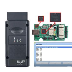 Autodiagnostický nástroj, originálny FTDI PIC18F458, aktualizovaný flash, Opcom 2021
